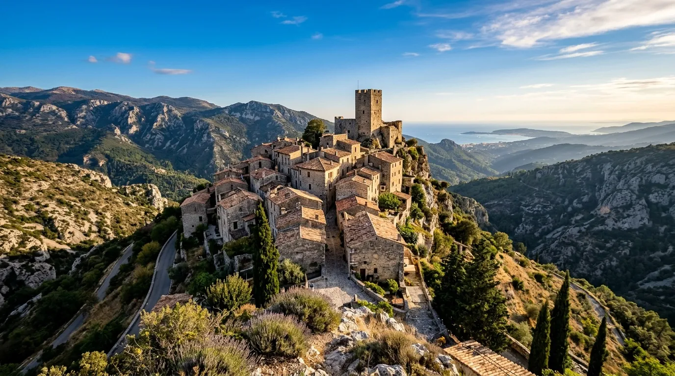 Ce village perché offre l'un des plus beaux panoramas de Provence, pourtant il reste discret