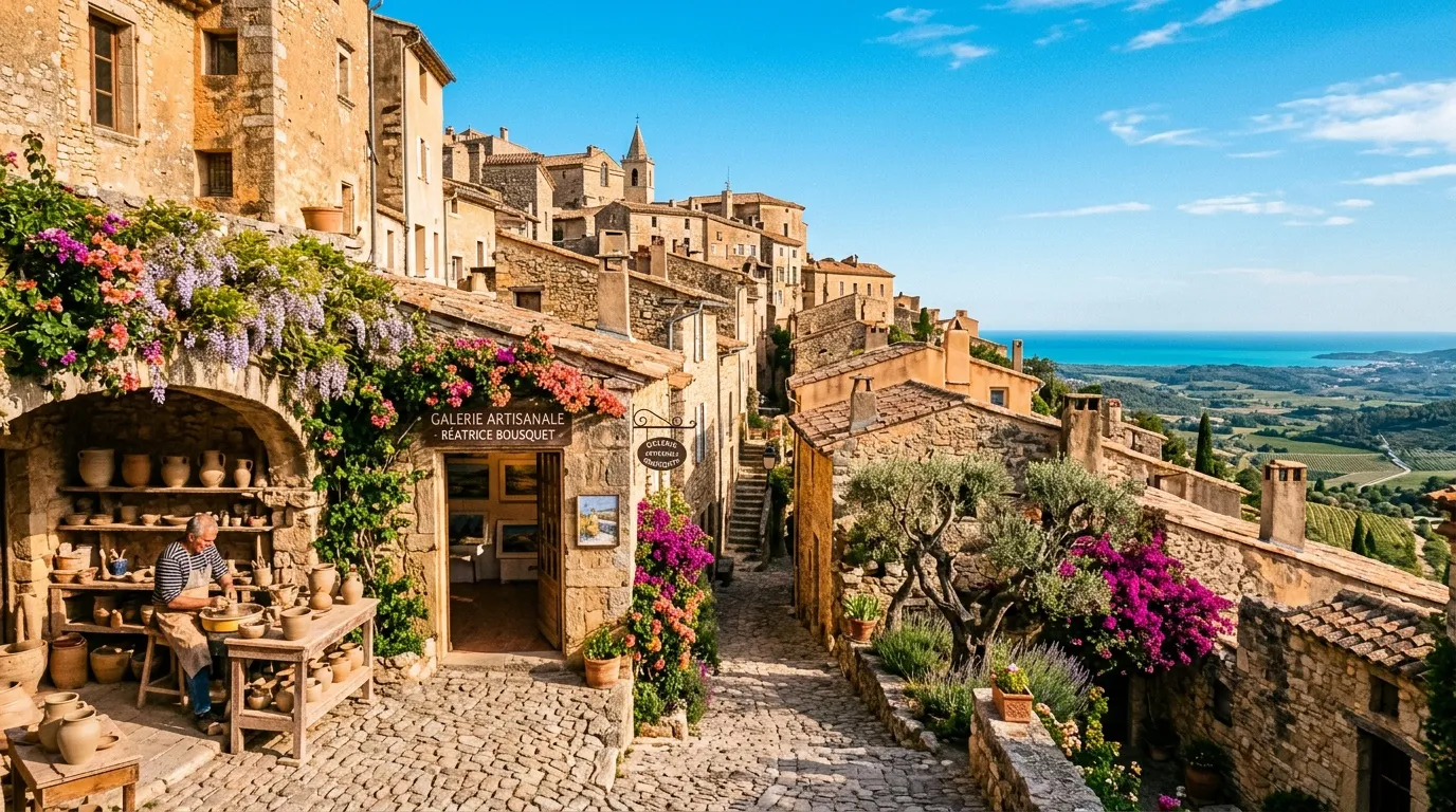 Inutile d'aller jusqu'à Santorin : ce village du Sud de la France en rappelle tous les charmes