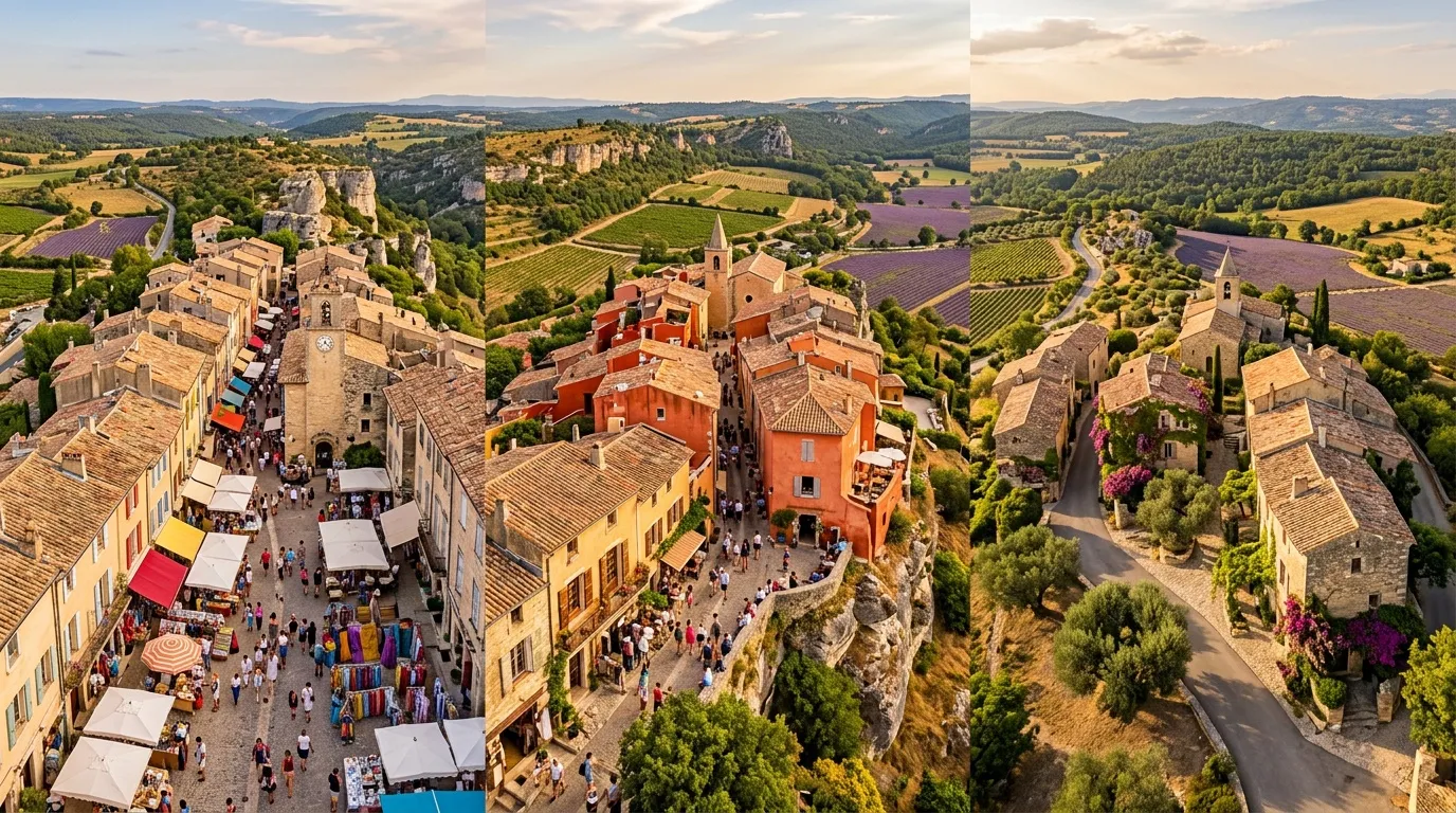 Plus authentique que Gordes, moins fréquenté que Roussillon : ce village du Luberon fait sensation