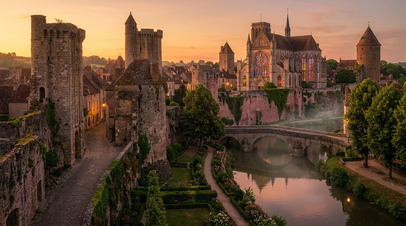 À moins d'1h de Dijon, cette cité médiévale est l'un des plus beaux joyaux de Bourgogne