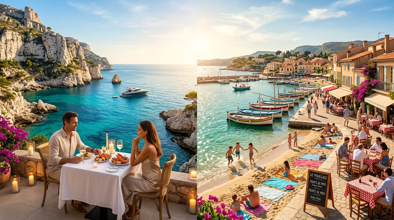Pourquoi aller jusqu'à Cassis quand ce petit port du Var offre des criques tout aussi spectaculaires ?