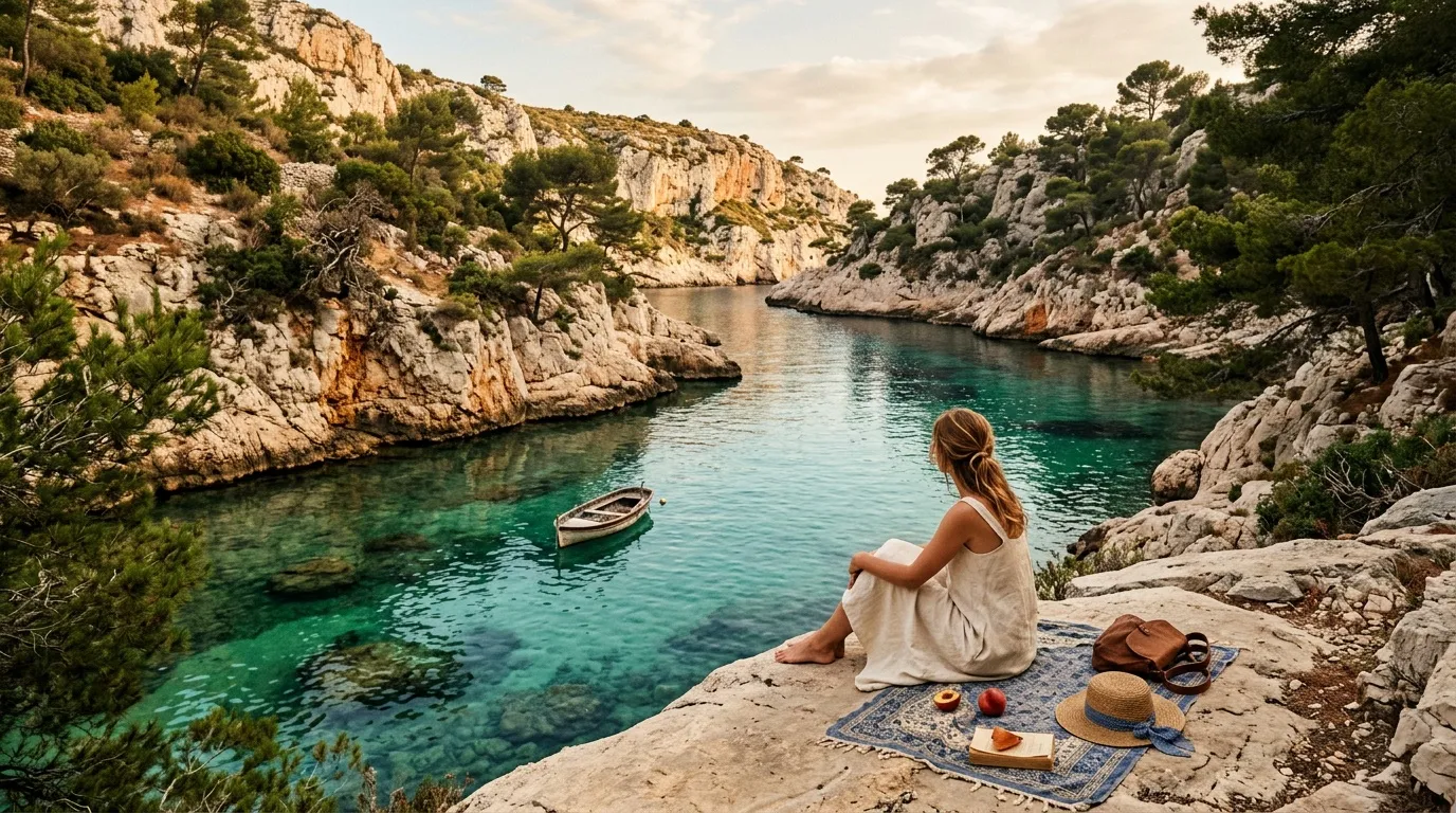 Plus paisible que Cassis, moins connue que La Ciotat : cette calanque est l'un des plus beaux secrets de la Méditerranée