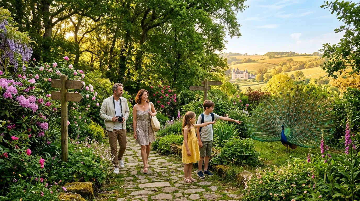 À moins d'1h d'Angers, cette petite cité de caractère possède l'un des plus beaux châteaux de l'Anjou