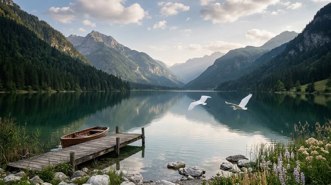 Moins connue qu'Annecy, plus spectaculaire que le lac du Bourget : cette destination alpine fait l'unanimité auprès des amateurs de nature