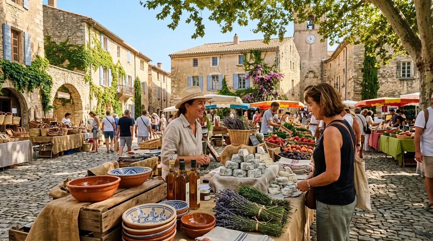 À moins d'1h de Valence, ce village perché domine l'un des plus beaux paysages de la Drôme