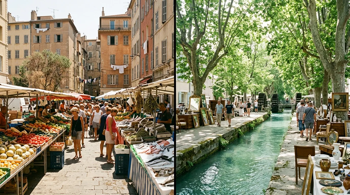 Plus verte que Marseille, cette ville provençale séduit avec ses canaux, ses platanes et ses terrasses ombragées