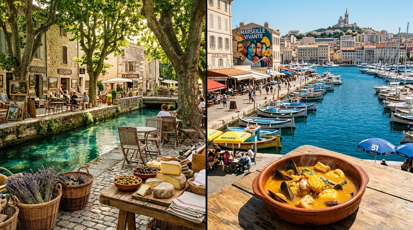 Plus verte que Marseille, cette ville provençale séduit avec ses canaux, ses platanes et ses terrasses ombragées