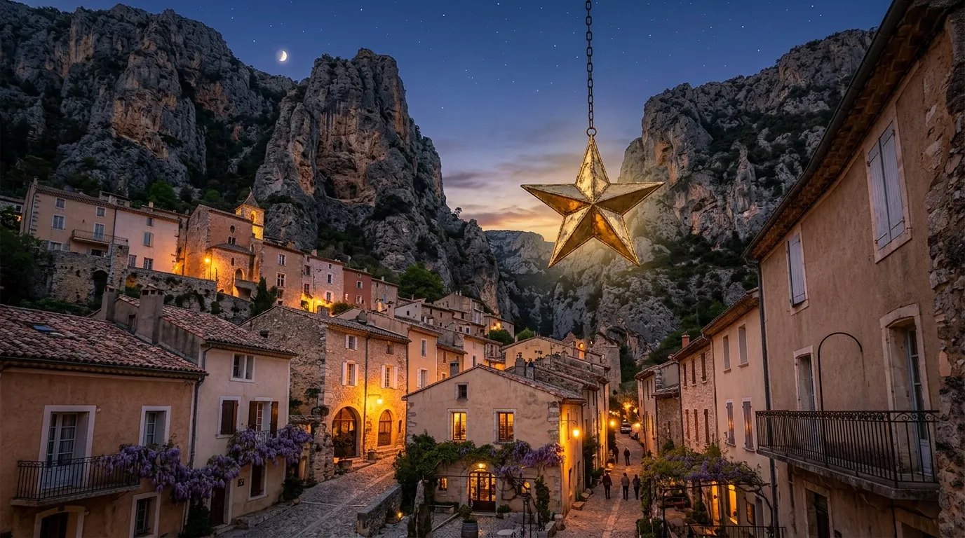À première vue, rien ne distingue ce village provençal… jusqu'à ce que l'on découvre son panorama exceptionnel