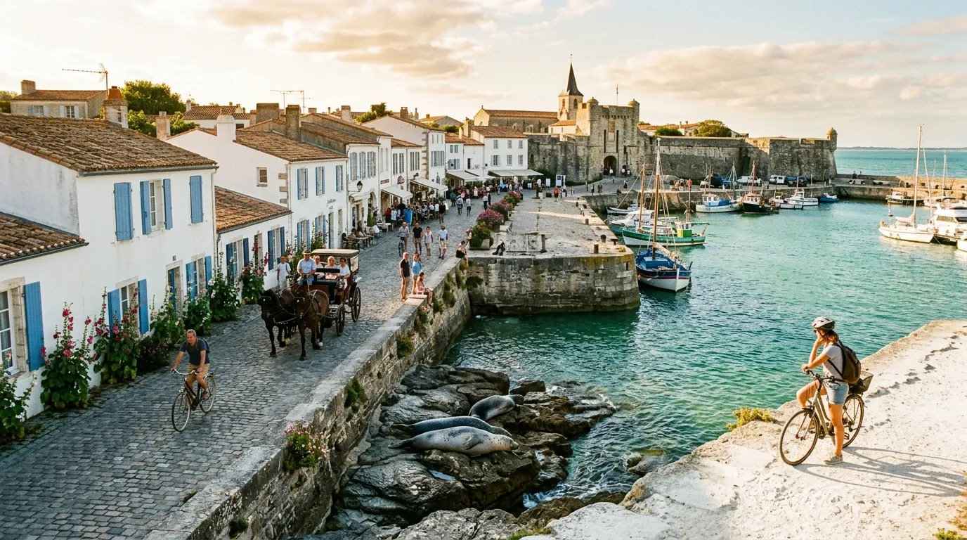 Peu de Français savent que cette île de l'Atlantique est souvent comparée aux Cyclades