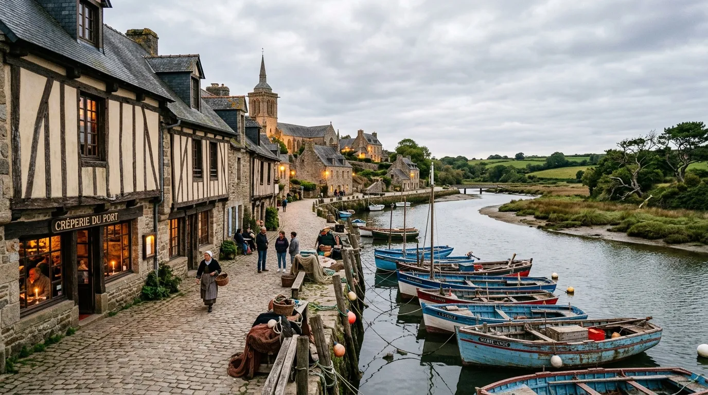 À 1h de Vannes, ce port breton est l'un des derniers havres authentiques du golfe du Morbihan