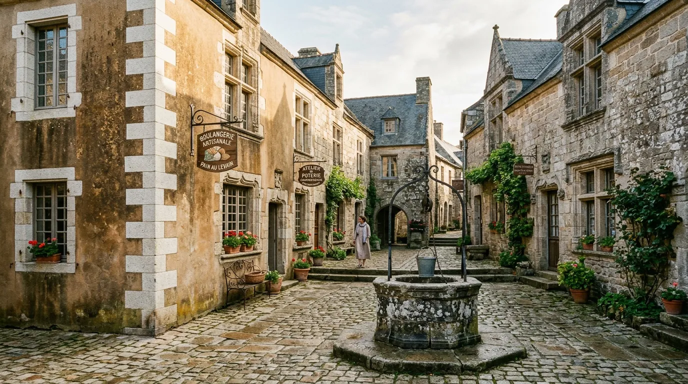 Il suffit d'une promenade dans ce village pour comprendre pourquoi il fait partie des plus beaux de France