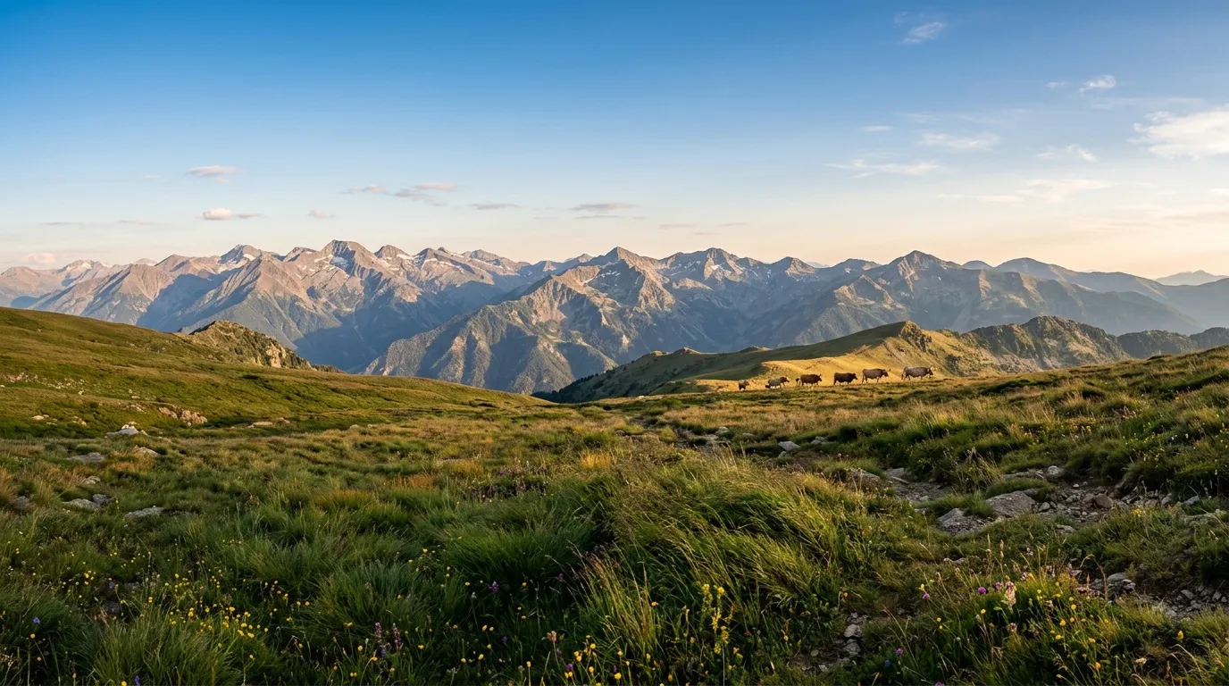 C'est le plus haut village habité des Pyrénées françaises, et son panorama est exceptionnel