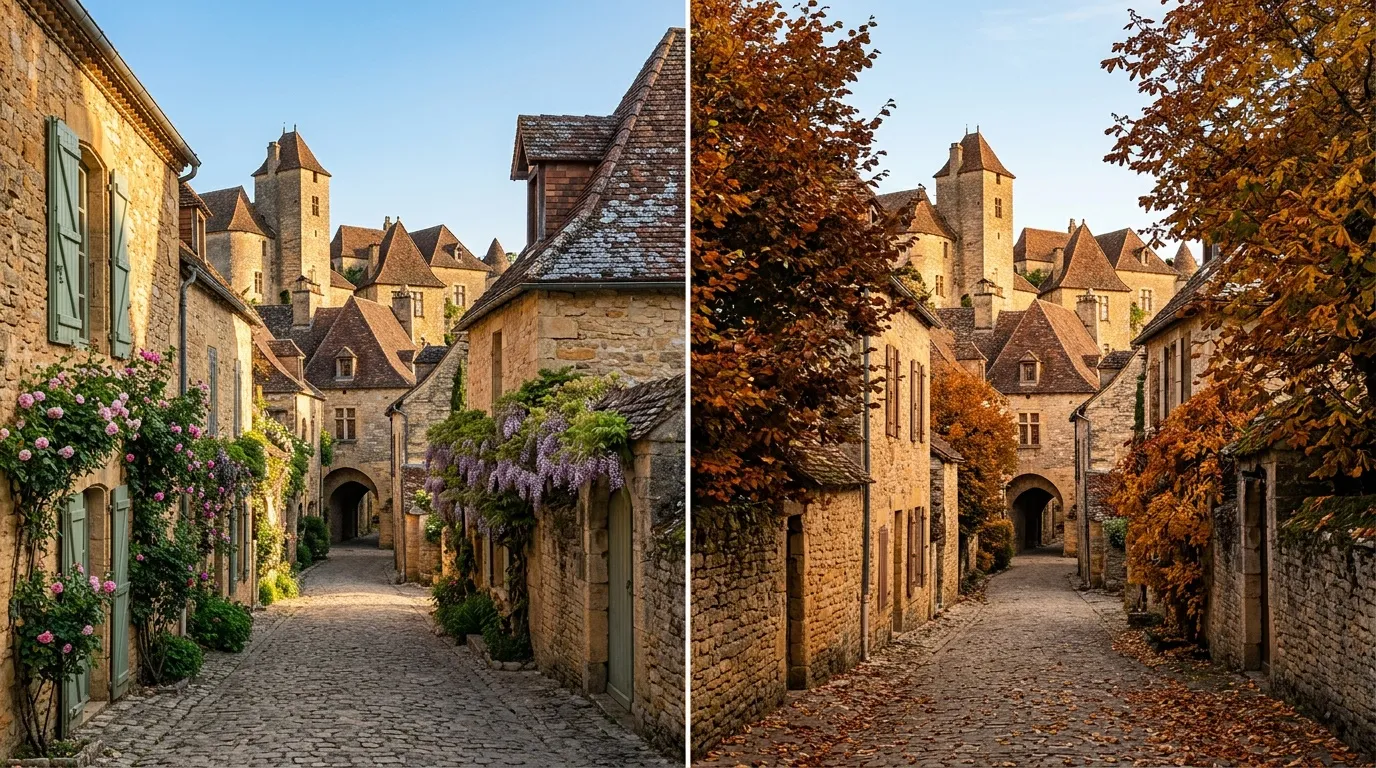 À moins d'1h de Limoges, ce village aux façades rouges est l'un des plus étonnants de France