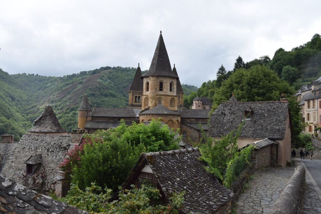 Vue de Conques