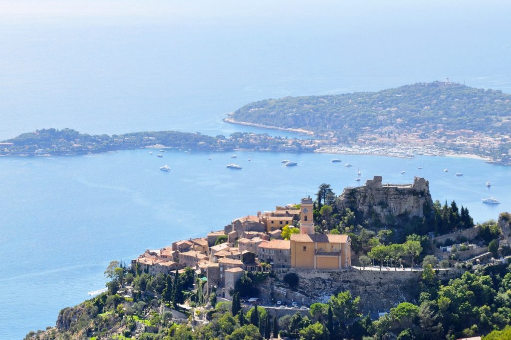 Vue de Èze
