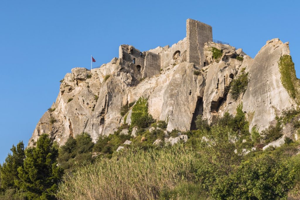 Vue de Les Baux-de-Provence