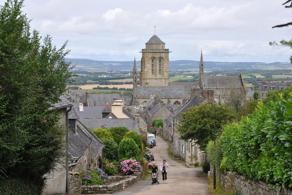 Vue de Locronan